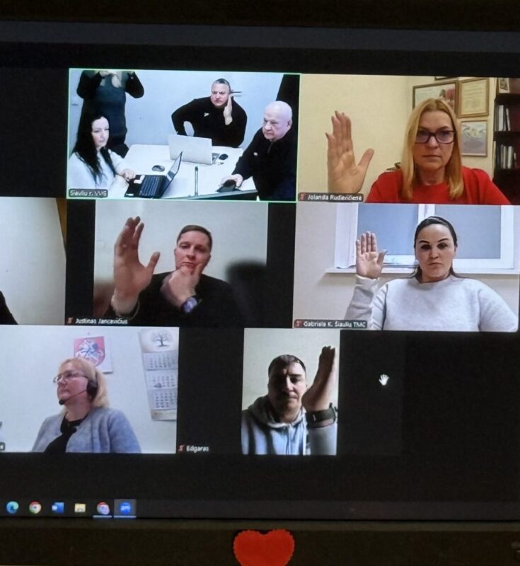 Vietos projektų atrankos komiteto posėdis