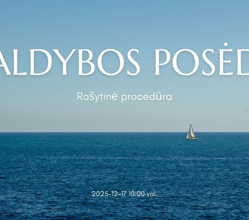 Asociacijos „Šiaulių rajono vietos veiklos grupė” valdybos posėdis