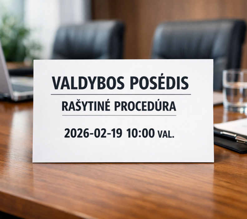 Asociacijos „Šiaulių rajono vietos veiklos grupė” valdybos posėdis