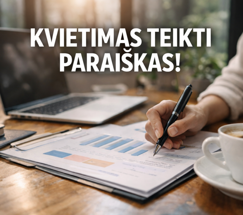 Skelbiame 15-ąjį kvietimą teikti paraiškas